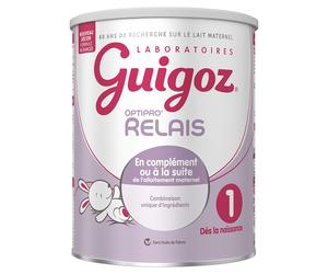 Guigoz Optipro Relais 1 - Lait de suite dès la naissance Poudre 800 g