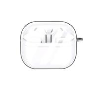 GuiGui DaMoWang Coque Transparent Compatible avec Samsung Galaxy Buds 3/Buds 3 Pro Étui, Jaunissement Réduit, Antichoc, Protection Complète, TPU Souple (Transparent)