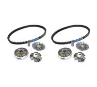 Guihydur 2X Kit de Transmission d'embrayage de Moteur de Moto Courroie pour GY6 125Cc 150Cc Scooter Moto ATV GO Kart