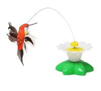 Guihydur B-Pet Toy Rotating Electric Flying Coloré Interactive Intelligence Training Rotating Funny Toys Facile à Utiliser