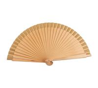 Guihydur Éventail Pliant en Bois Pur, Ornements pour, Spectacles de Danse Classique Moderne, Éventail à Main, Artisanat d'art F