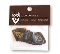 Guild Guitars Traditional Celluloid Picks - Medium Gauge, 12 Pack