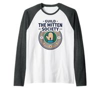 Guild The Mitten Society Depuis Michigan Pride Manche Raglan