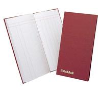 Guildhall Petty Cash Book Ruled 1 Debit 7 Credit 80 Pages 298x152mm Red Ref T272