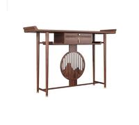 guiling-1986 Autel Bouddhiste Table d'offrande de Richesse Domestique Style Chinois, Table d'encens surélevée à Plateforme Bouddha Piédestal Chinois(Petit)