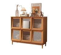 guiling-1986 Buffet Buffet Mural en Bois Massif avec Rangement Verre for Le Salon Armoire de Cuisine