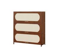guiling-1986 Buffet Étagère d'angle à Plusieurs Niveaux, Meuble de Rangement sur Pied, capacité 100 cm, idéale for Les bibliothèques Salon Armoire de Cuisine
