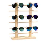 guiling-1986 Présentoir à Lunettes Présentoir étagère Lunettes Montrer Multi Couches Bois Support de Soleil Porte-Bijoux for Plusieurs Paires vitrine Livraison directe Organisateur pour Lunettes