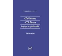 Guillaume d'Ockham : Logique et philosophie