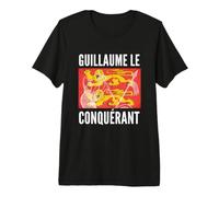 Guillaume Le Conquérant Histoire Normandie Bretagne T-Shirt Haut de Gamme