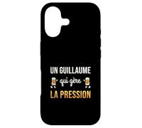 Guillaume Qui Gère la Pression Humour Bière Cadeau Apéro Coque pour iPhone 17