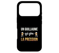 Guillaume Qui Gère la Pression Humour Bière Cadeau Apéro Coque pour iPhone 17 Pro
