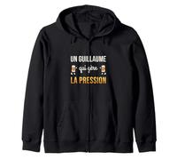 Guillaume Qui Gère la Pression Humour Bière Cadeau Apéro Sweat à Capuche