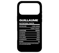 Guillaume Valeur Nutritive Nom Drôle Coque pour iPhone 17 Pro Max