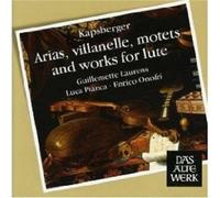 GUILLEMETTE LAURENS "ARIAS VILLANELLE MOTETS & WORKS FOR LUTE" CD KAPSBERGER