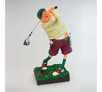 Guillermo Forchino fo84002 Vignette Le Golfeur, Résine, Multicolore, 20 x 10 x 24 cm