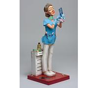 Guillermo Forchino fo85534 Vignette la Dentiste, Résine, Multicolore, 38 x 15 x 42 cm