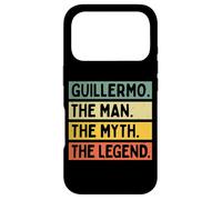 Guillermo The Man The Myth The Legend Funny Personnalisé Coque pour iPhone 17 Pro