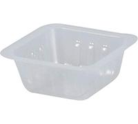 GUILLIN - CAISSIPACK BTFP40 CARTON DE 9000 Barquette Charcutiere 40cc, Plastique, Transparent, 6,3 x 6,3 x 2,5 cm