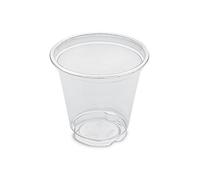 GUILLIN - DELIPACK POT150C SACHET DE 50 Pot A Sauce Ou Dessert Evase 150cc, Polyéthylène, Transparent, 7,4 x 7,4 x 6,9 cm