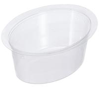 GUILLIN - MOULIPACK OGL SACHET DE 150 Moule Translucide pour Œuf en Gelée, Polystyrène, Transparent, 8,6 x 6,6 x 3,4 cm