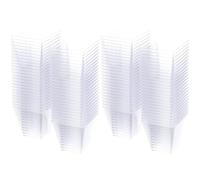 GUILLIN - MOULIPACK VERINE120C SACHET DE 50 Verrine de Forme Pyramidale 12Cl, Polystyrène, Transparent, 5,9 x 5,9 x 5,6 cm (Lot de 2)