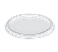 GUILLIN - TUSIPACK COVP1000CH8 CARTON DE 500 Couvercle pour Pot Rond, Plastique, Transparent, 12,2 x 12,2 x 0,8 cm