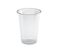 GUILLIN - TUSIPACK PO1000C SACHET DE 50 Pot Rond froid 1000cc, Polyéthylène, Transparent, 11,7 x 11,7 x 15,6 cm