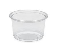 GUILLIN - TUSIPACK PO450C SACHET DE 50 Pot Rond froid 450cc, Polyéthylène, Transparent, 11,7 x 11,7 x 7,3 cm