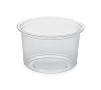 GUILLIN - TUSIPACK PO450TPP SACHET DE 50 Pot Rond chaud 450cc, Polypropylène, Transparent, 11,5 x 11,5 x 7,2 cm