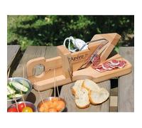 Guillotine à saucisson - ROGER ORFEVRE - So Apéro - Hêtre - Lame en inox - Découpe précise