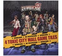 Guillotine Games - 331542 - Zombicide - 4 Toxic City Mall Game Tiles