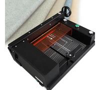 guillotine, Massicot à guillotine robuste for couper du papier jusqu'à 40 mm d'épaisseur avec une grille de guidage coupe claire for les bureaux et la photocopie commerciale