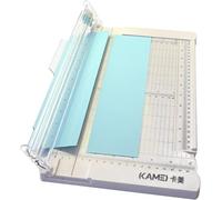 guillotine， Massicot de bureau avec tête sécurité et règle latérale for travaux manuels, photos, cartes vœux, scrapbooking, petite taille(Small)