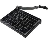 guillotine， Massicot multi-usages, longueur de coupe 16,5 pi, 35 feuilles A3, avec base en métal et lignes grille, massicot à guillotine for la maison