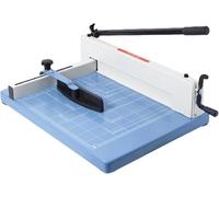 guillotine， Massicot robuste avec grille de verrouillage sécurité, coupe assistée et capacité 360 feuilles, poignée gain temps base en acier(A3)