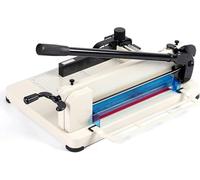 guillotine， Massicot robuste for 400 feuilles de papier, coupe-papier et massicot for carton cuir, for le bureau, la maison l'école