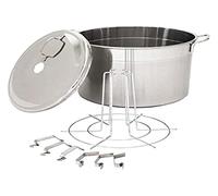 Guillouard Stérilisateur pour 6 bocaux 24 L en inox argent