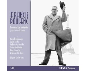 Guilmette - Poulenc : Intégrales des mélodies pour voix et piano