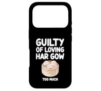 Guilty of Loving Har Gow Too Much Dim Sum Chinois Cantonais Coque pour iPhone 17 Pro