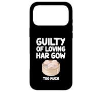 Guilty of Loving Har Gow Too Much Dim Sum Chinois Cantonais Coque pour iPhone 17 Pro Max