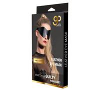Guilty Pleasure BDSM Gp Premium Eye Mask Black Black Taille Unique