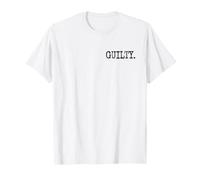 Guilty The Work Guilty on a Tee e-Shirt (Noir) T-Shirt