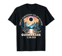Guimarães, Portugal Great European Solar Eclipse 2026 T-Shirt