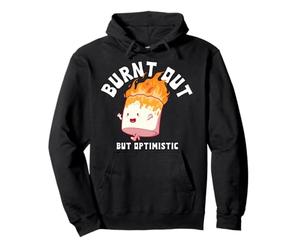Guimauve brûlée mais optimiste Positive inspirante Sweat à Capuche