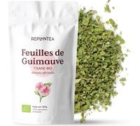 GUIMAUVE TISANE BIO 100g (50 Tasses) | Feuilles de Guimauve Pures et Propres Althaea officinalis REPLANTEA