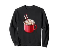 Guimauves au Chocolat Chaud de Noël Saison des Vacances d'hiver Sweatshirt