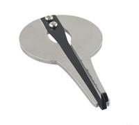 Guimbarde en Acier Inoxydable Portable pour Débutant(B) | Acier inoxydable pour robuste, finition chrome, son clair, idéal initiation musicale, taille poche