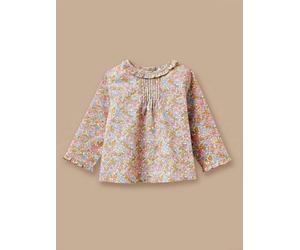 Guimpe En Tissu Liberty Bébé Liberty Annie And May Rose 3M(60CM)