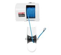 Guindeau d'ancrage électrique 12 V 45/25 LBS avec télécommande et disjoncteur automatique - Dispositif d'ancrage marin pour petits bateaux tels que les bateaux rapides et les bateaux de pêche de moins